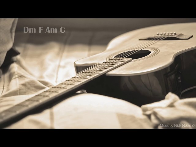 Instrumental Acoustic Guitar Backing Track D Minor