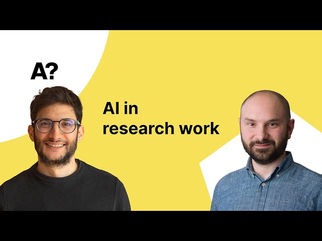 AI in Research Work, 4.11.2024 (Aalto University)