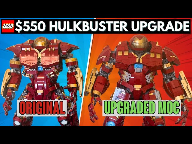 UPGRADING the $550 Lego Hulkbuster (Ransom Fern Alternate Build Review)