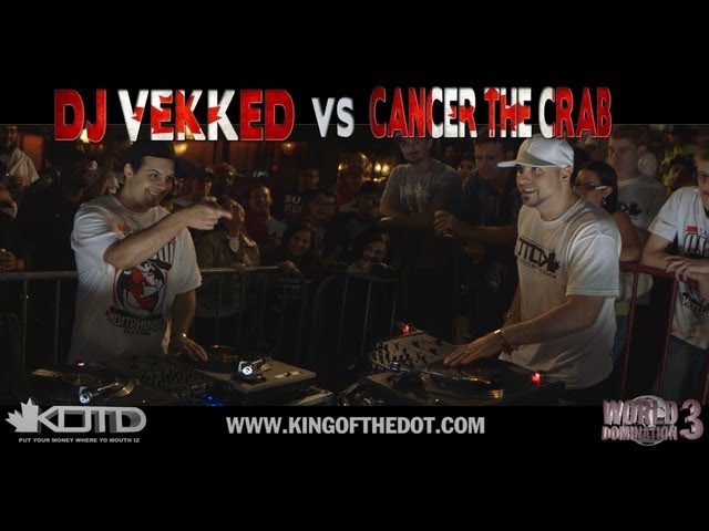 KOTD - Dj Battle - DJ Vekked vs Cancer The Crab | #WD3