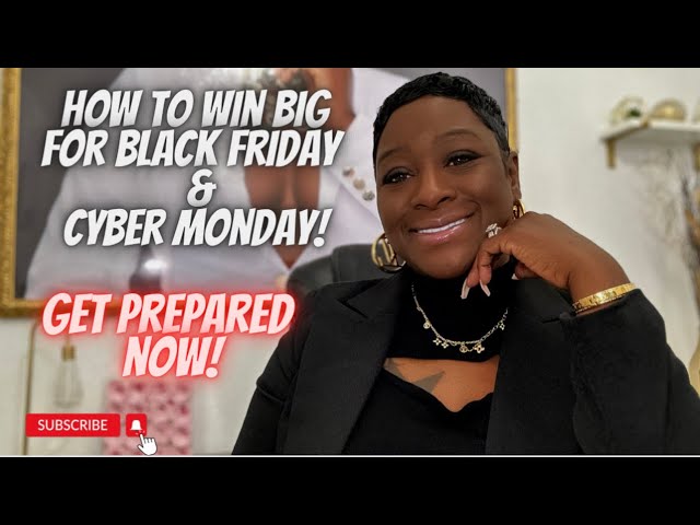 BLACK FRIDAY & CYBER MONDAY PREPARATION | MAKE MONEY FOR THE HOLIDAYS | #marquitatalksbusiness