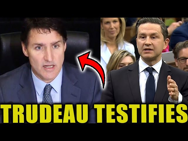 🔴 Trudeau MELTDOWN As He TESTIFIES On FOREIGN INTERFERENCE | October 16, 2024