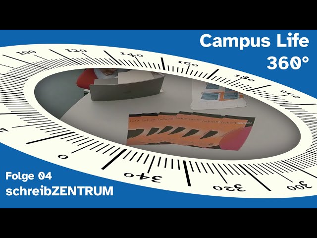 Campus Life 360 - Folge 04 - Das schreibZENTRUM - CaLi360 - Goethe Universität - Frankfurt