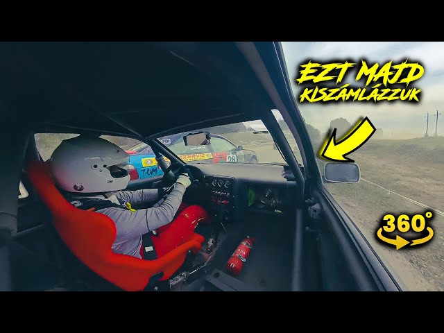 KISZAKADT A FUTÓMŰ 💥 VR szemüveget elő 😎 24H RACING 🏁 360 VR videó