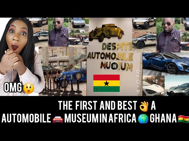 AFRICA'S FIRST LUXURY CAR 🚗MUSEUM LAUNCHED BY A GHANAIAN😳😲🇬🇭