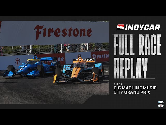 2022 Big Machine Music City Grand Prix from Streets of Nashville | INDYCAR SERIES Full Race Replay