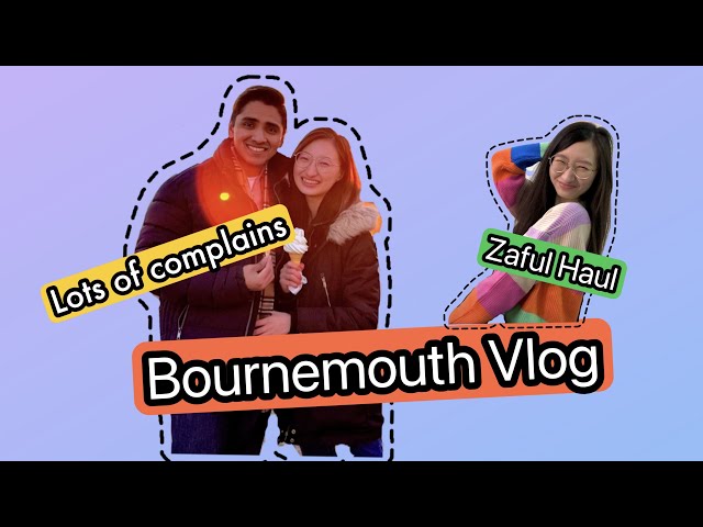 UK vlog | Bournemouth | Zaful Haul