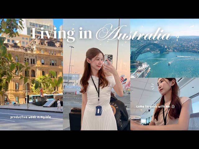 Life in Australia 👜| Work week in my life, 9-5 Work Days as a 23 year old in Australia