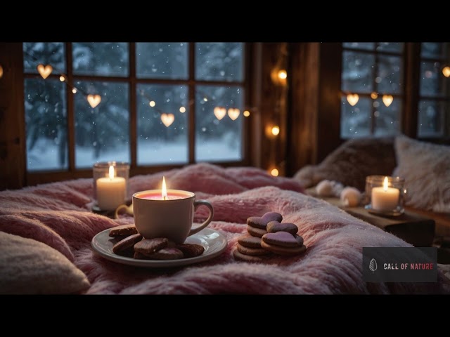 Cozy Indoor Valentine’s ✨ Soft Pink Lofi Beats for a Romantic & Relaxing Night