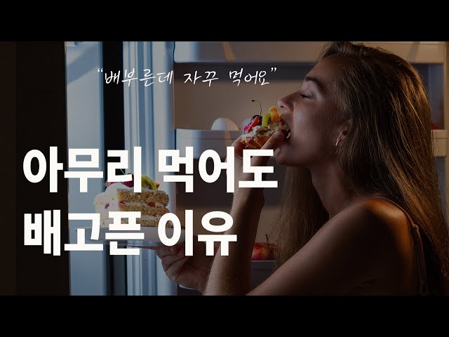 폭식의 원인 14가지 (식욕 조절 안 되면 체크하세요)