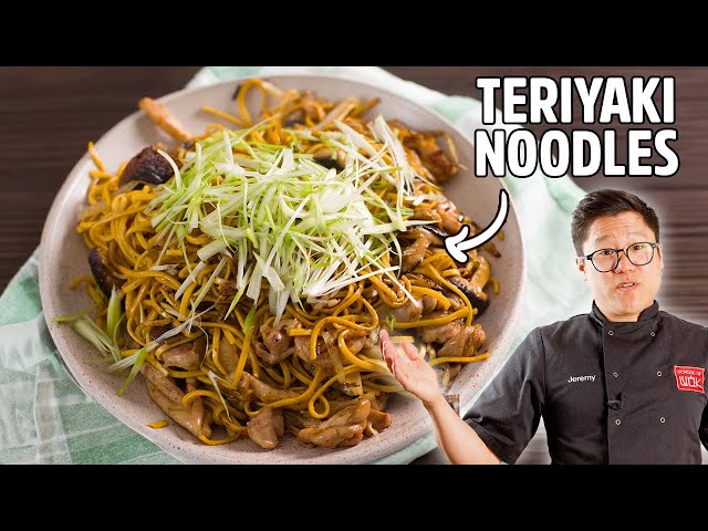 Simply Delicious Teriyaki Noodles Recipe!