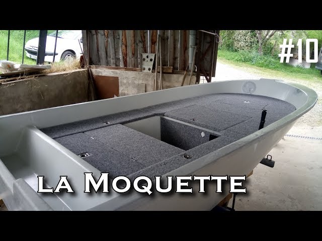 Pose de la moquette | Restauration Bateau #10