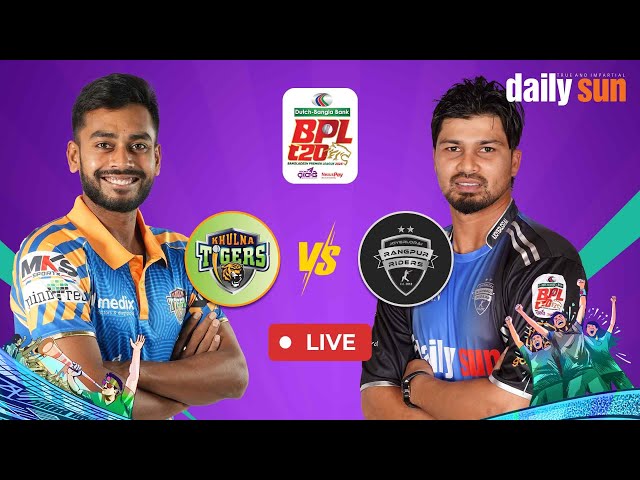 🔴 Live | Rangpur Riders vs Khulna Tigers, Eliminator | BPL 2025 | Cricket | Daily Sun