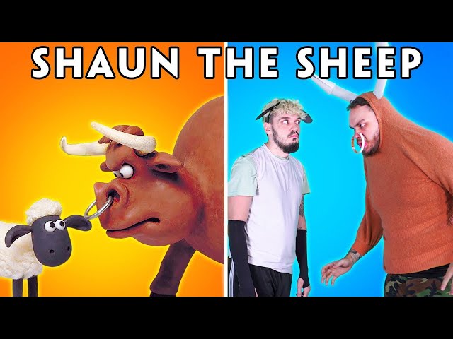 The Bull - SHAUN THE SHEEP | Shaun The Sheep Funny Animated Cartoon | Woa Parody