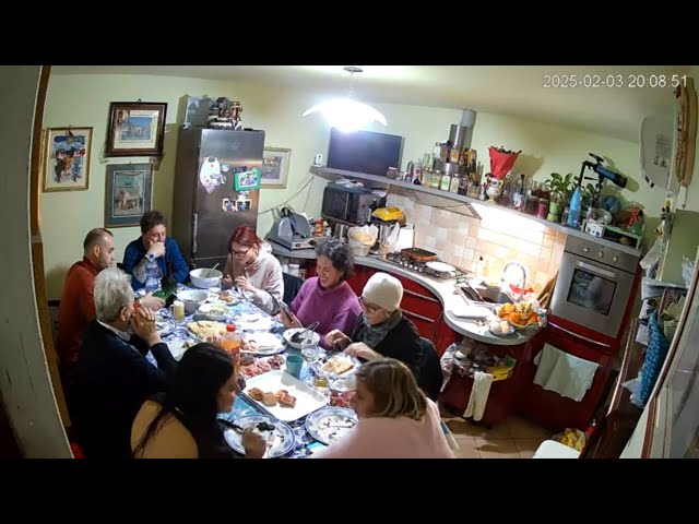 CasaMonika LIVE 24/7 - camera 1 - Daily Real Life of an Italian Family: Uncut - Unscripted