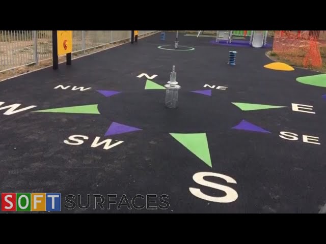 EPDM Rubber Play Area Flooring in Luton, Bedfordshire | 🌳Wet Pour Play Area🌳