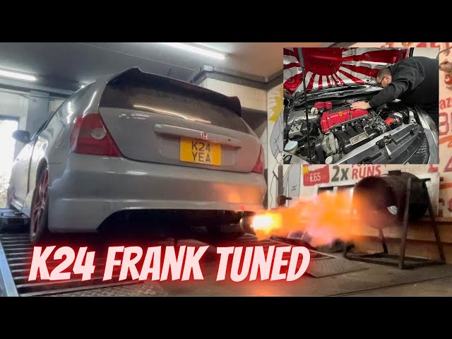 **K24 FRANK BUILD** Honda Civic Ep3 Type R TUNED