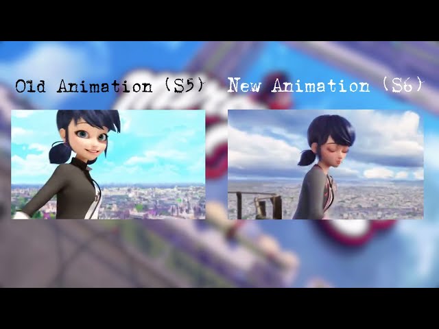 🐞MIRACULOUS LADYBUG INTRO COMPARISON🐱‍👤 | Miraculous Ladybug Season 6 | #mlb #miraculousseason6