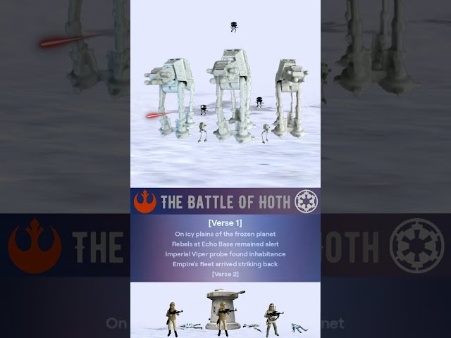 Star Wars - "The Battle Of Hoth" Music Video