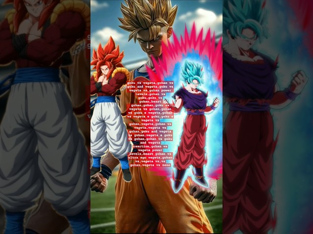 gohan vs vegeta power levels,beast gohan vs ultra ego vegeta,gohan vs,vegeta vs#gohan,vegeta vs zeno