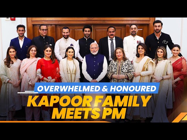 Kapoor family shares what it felt like meeting PM Modi