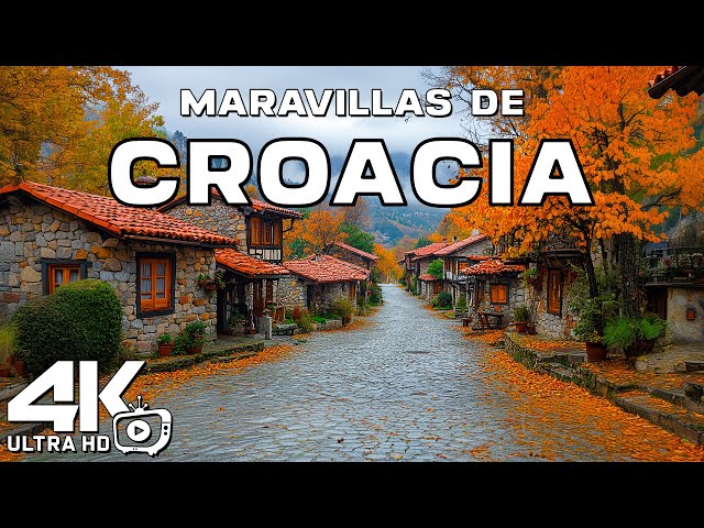 MARAVILLAS DE Croacia ⭐️ Los lugares más increíbles de Croacia 🌙 Guía de viaje en 4K