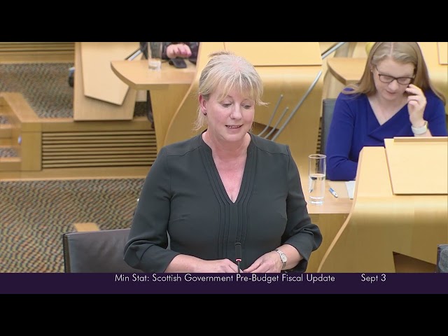 Ministerial Statement: Scottish Government Pre-Budget Fiscal Update - 3 September 2024