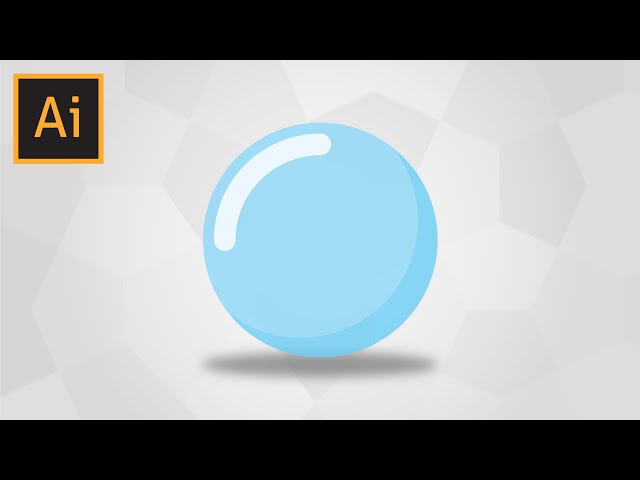 How To Draw A Transparent Soap Bubble In Adobe Illustrator