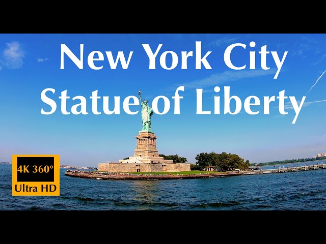 USA | NEW YORK CITY | Statue of Liberty | 4K 360° VR