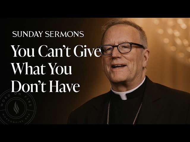 You Can’t Give What You Don’t Have - Bishop Barron Sunday Sermon