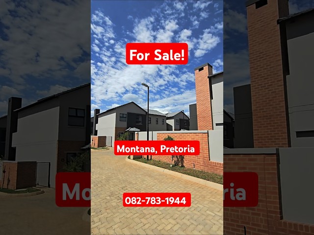 3-Bedroom Houses For Sale in New Development in Montana Lifestyle Estate North of Pretoria #montana