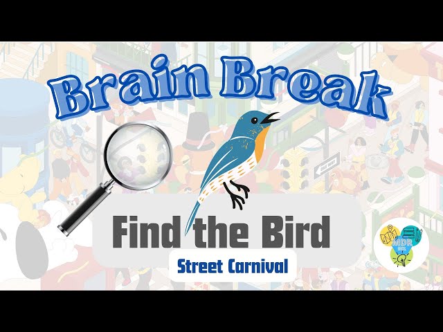 Brain Teaser - Street Carnival - Can You Find The Bird?