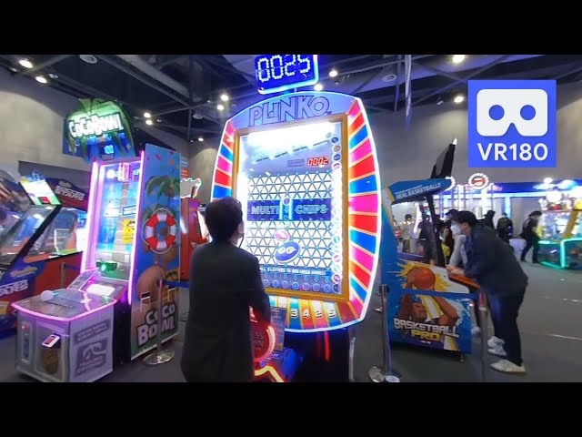 3D 180VR 4K Play Plinko, The Price is Right, Arcade Game Machine in PlayX4 Game Show