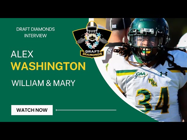 Alex Washington, LB, William & Mary | 2025 NFL Draft Prospect Zoom Interview