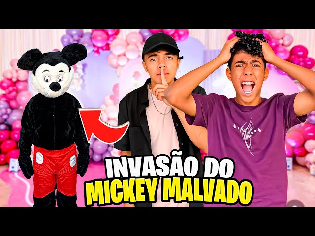 MICKEY MALVADÃO NÓS SEGUIU E INVADIU A FESTA!!