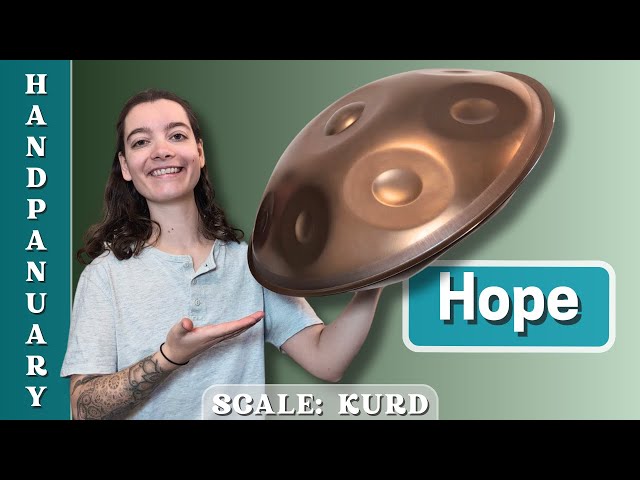 Hope | Meditative Handpan Tutorial | Handpanuary 30