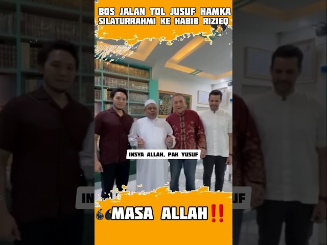 Kunjungan pak jusuf hamka kepada habib rizieq syihab #habibrizieqsyihab #jusufhamka