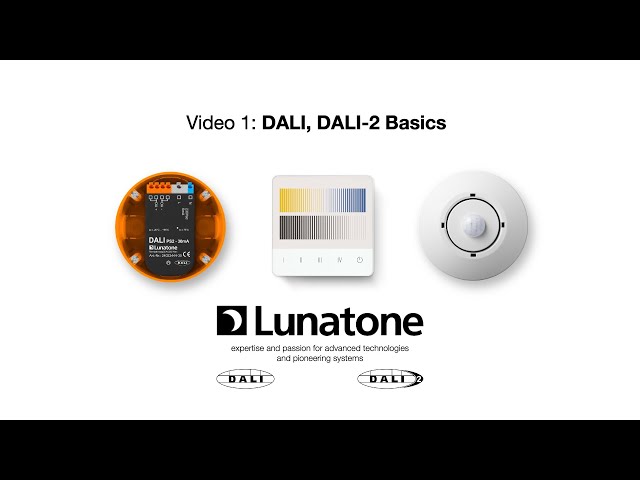 Lunatone DALI and DALI-2 Basics - English