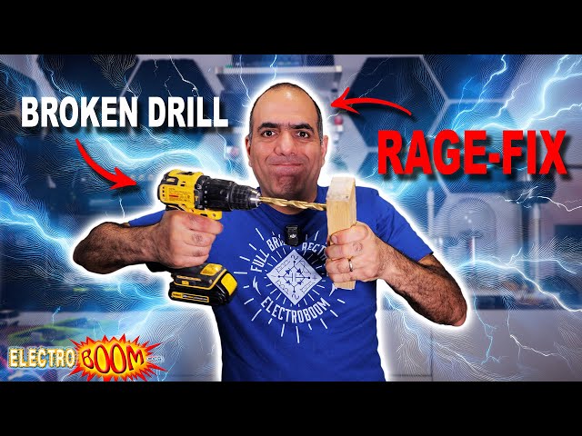 Rage-Fixing a Broken Drill