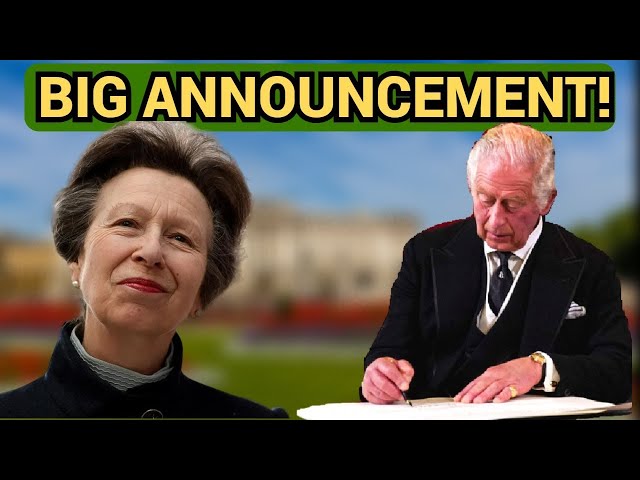 Royal Bombshell: King Charles III Names Princess Anne as New Queen