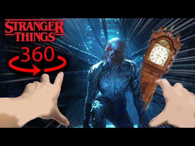 360° VR Stranger Things | VECNA CHASES YOU POV! Season 4 HORROR