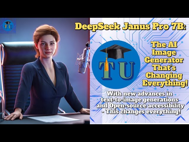 DeepSeek Janus Pro 7B  - The AI Image Generator That’s Changing Everything