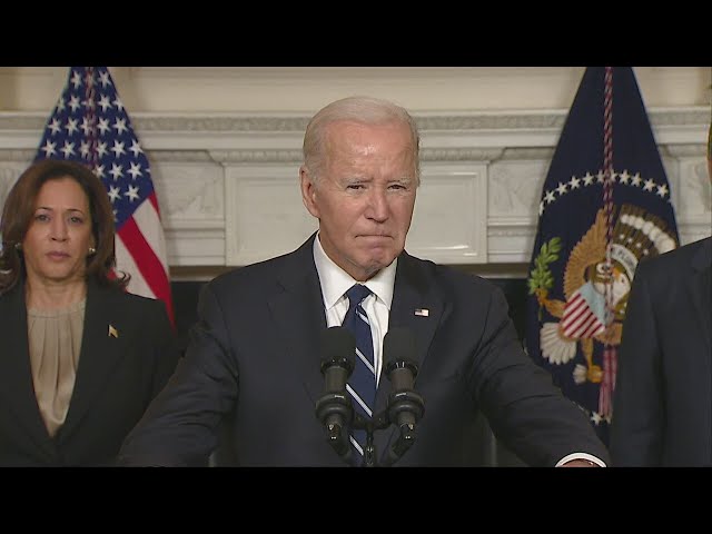 "This is terrorism": President Joe Biden addresses Hamas attacks in Israel