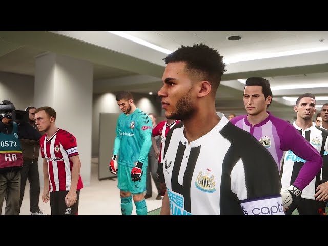 Newcastle United 2-1 Southampton Highlights | Premier League  Efootball PES 21| GamePlay La Liga 22/