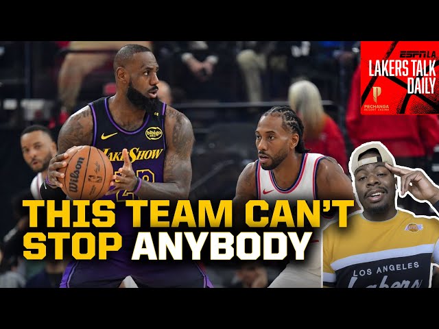 ZERO Defensive Energy and Competitiveness  - Lakers Talk Daily