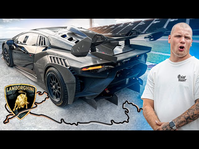 I bought Lamborghini Super Trofeo Evo 2! Will it make donuts?