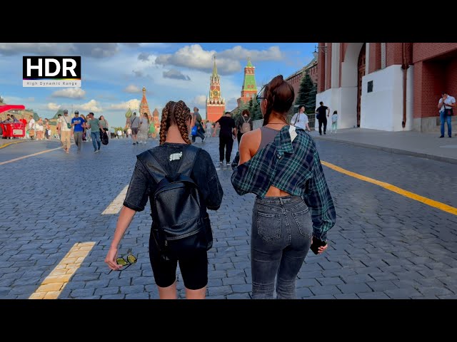 🔥 Red Square & Moscow Tour in 4K HDR! Walking Russia 2025