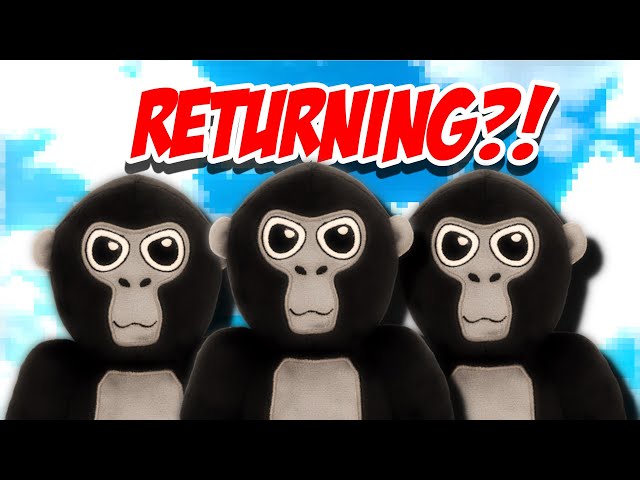 The Gorilla Tag plush is RETURNING?!