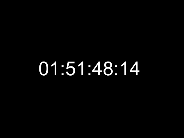 2 Hour Silent Timer for rest, work, class, sports, etc. Everything takes time!