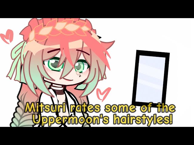 Mitsuri rates some of the Uppermoon's hairstyles || Gacha Club || Demon Slayer ||